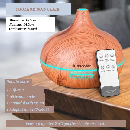 High Quality Aromatherapy Essential Oil Diffuser 500ml