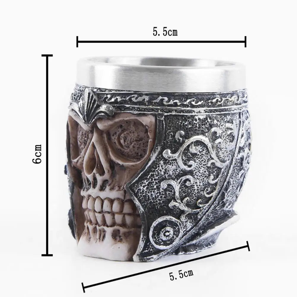Chope à Bière imitation Bois Style Viking