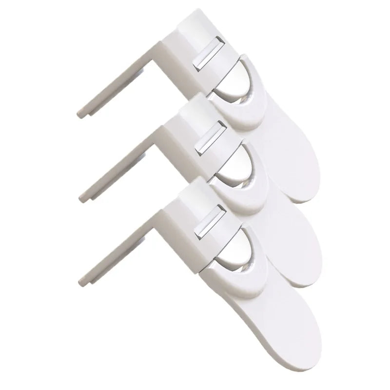 Safety lock for drawers and furniture doors with quick fixing