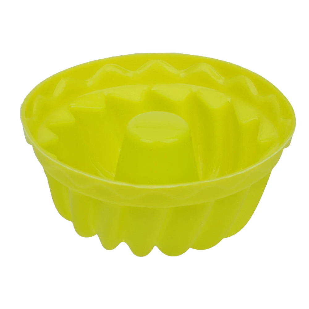Set of 12 small silicone cupcake molds