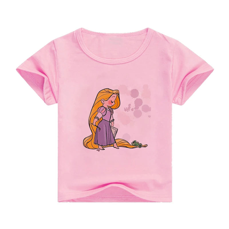 T-Shirt motif Princesse dessins animés
