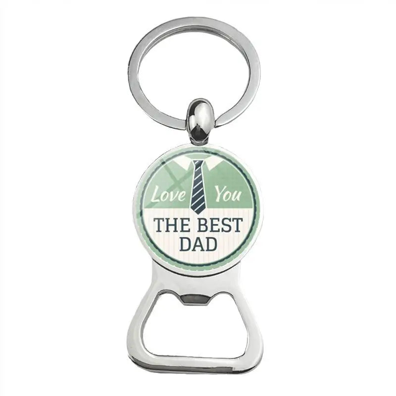 Porte-clés Ouvre Bouteille Super Papa