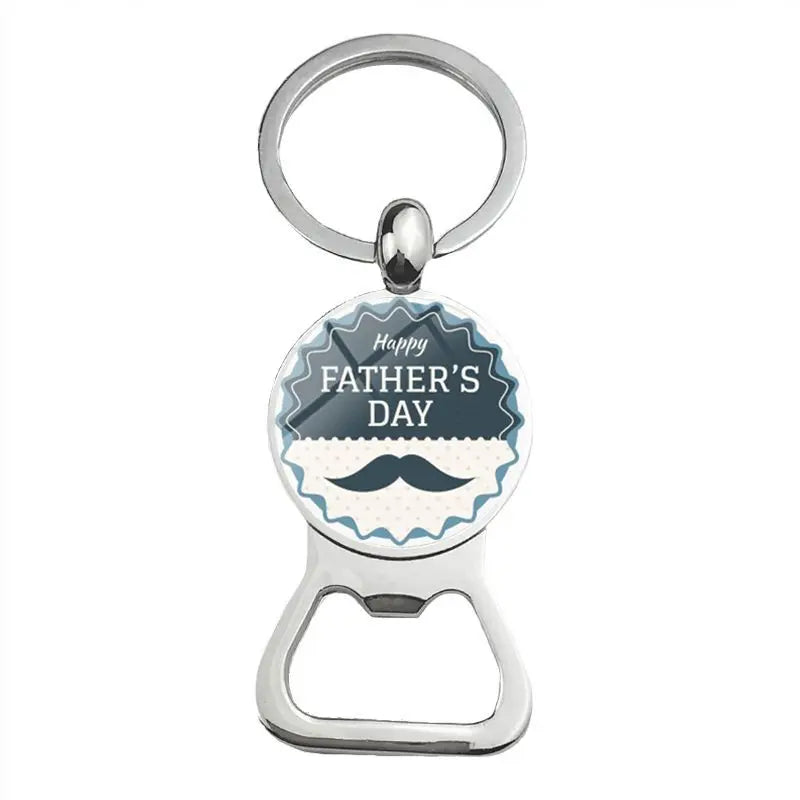 Porte-clés Ouvre Bouteille Super Papa