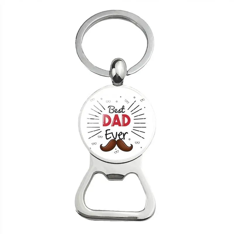 Porte-clés Ouvre Bouteille Super Papa