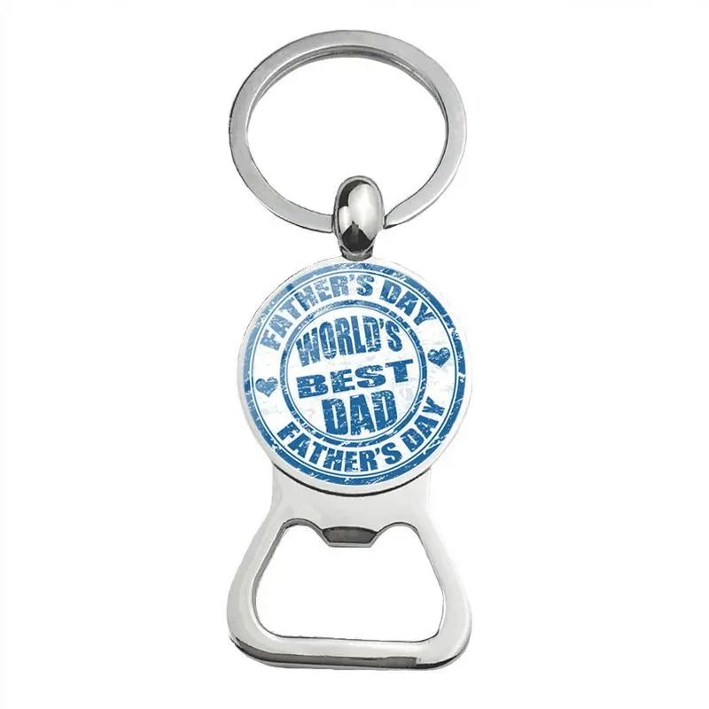 Porte-clés Ouvre Bouteille Super Papa