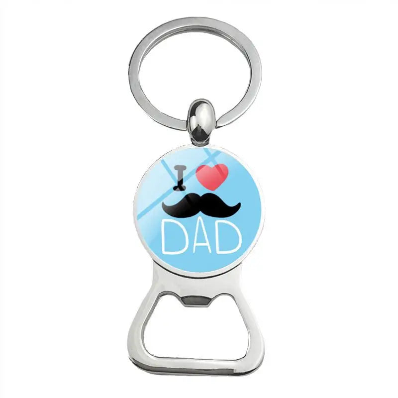 Porte-clés Ouvre Bouteille Super Papa