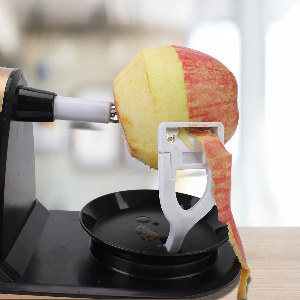 Fruit and vegetable peeler and slicer