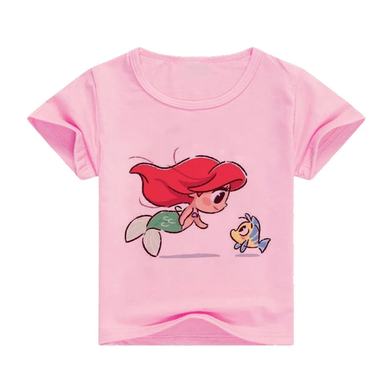 T-Shirt motif Princesse dessins animés