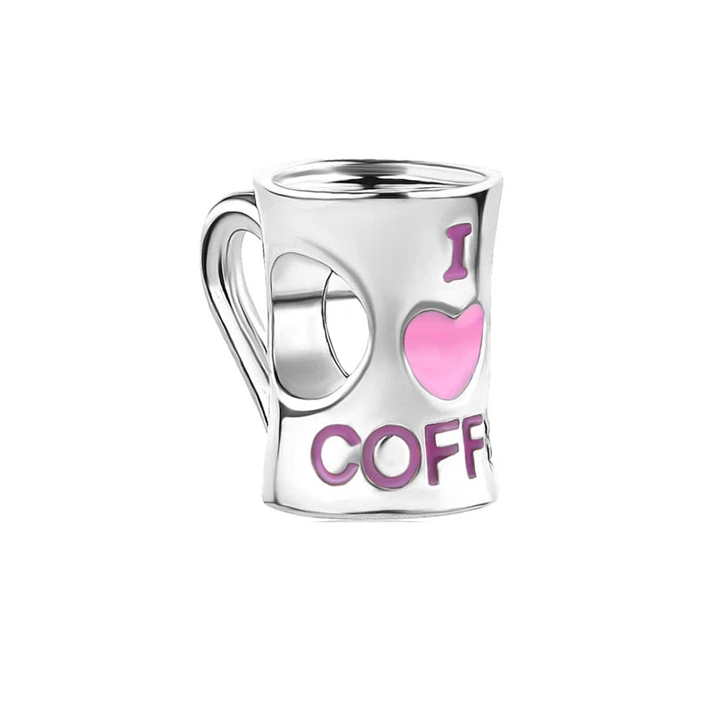Charms Série Rose en Argent 925