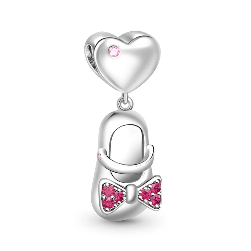 Charms Série Rose en Argent 925