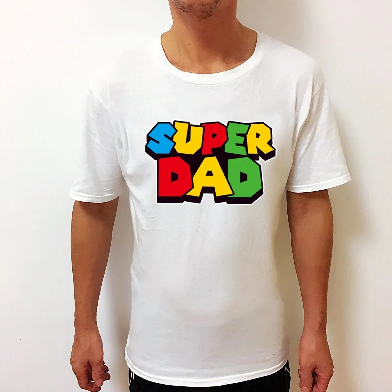 T-Shirt pour Hommes, Super papa