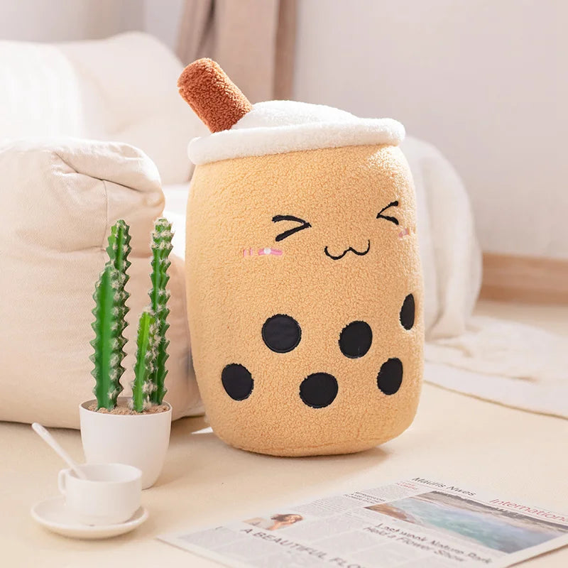 Bubble tea plush toy