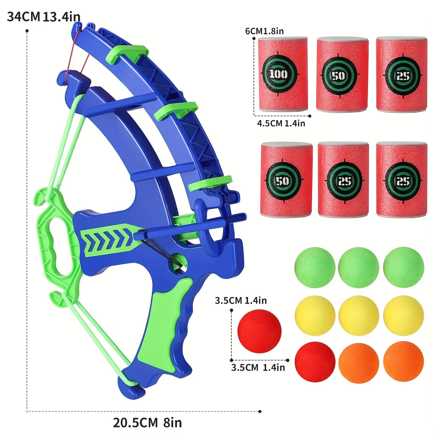 Kids Softball Target Practice Toy, Educational Shooting Practice Toys with Soft Balls