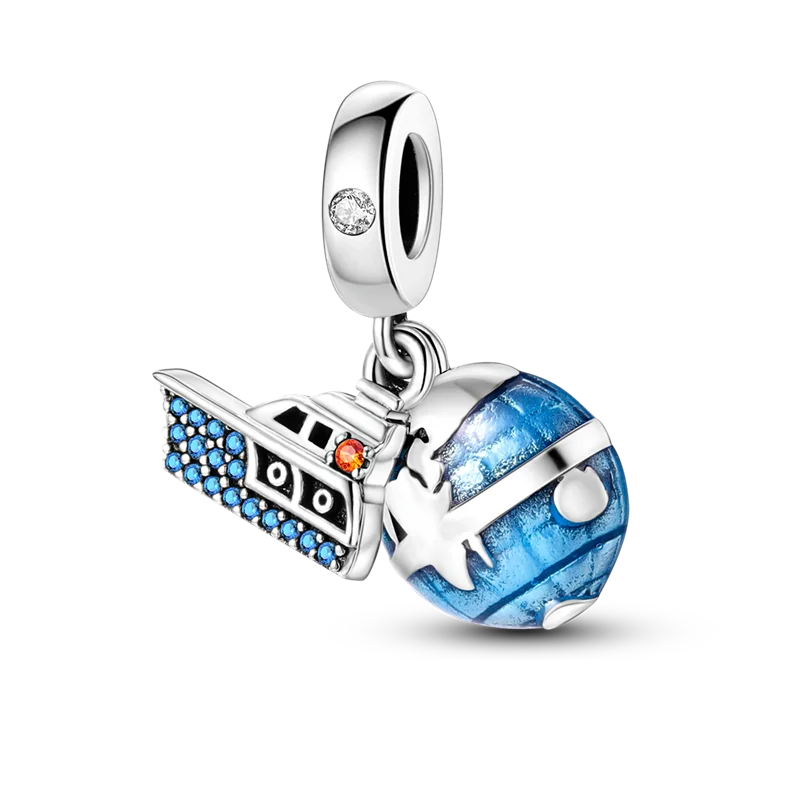 Charms Série Bleue en argent 925