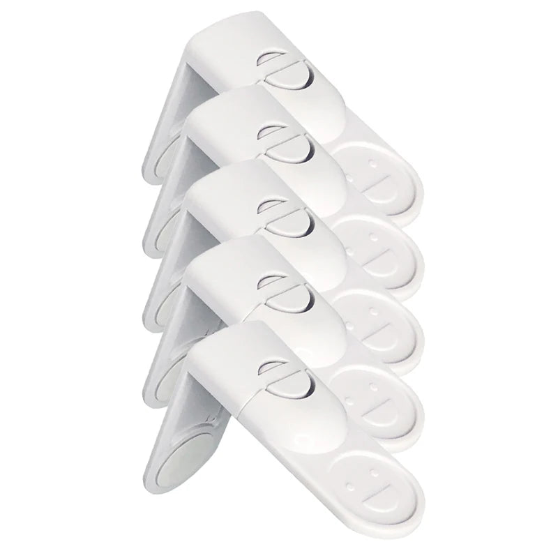 Safety lock for drawers and furniture doors with quick fixing