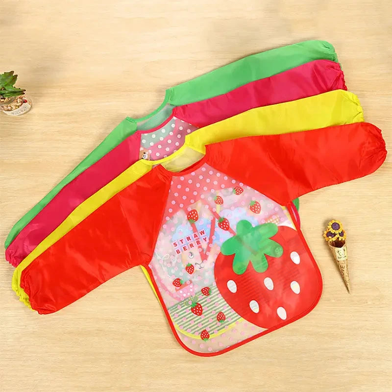 Waterproof bib apron for babies