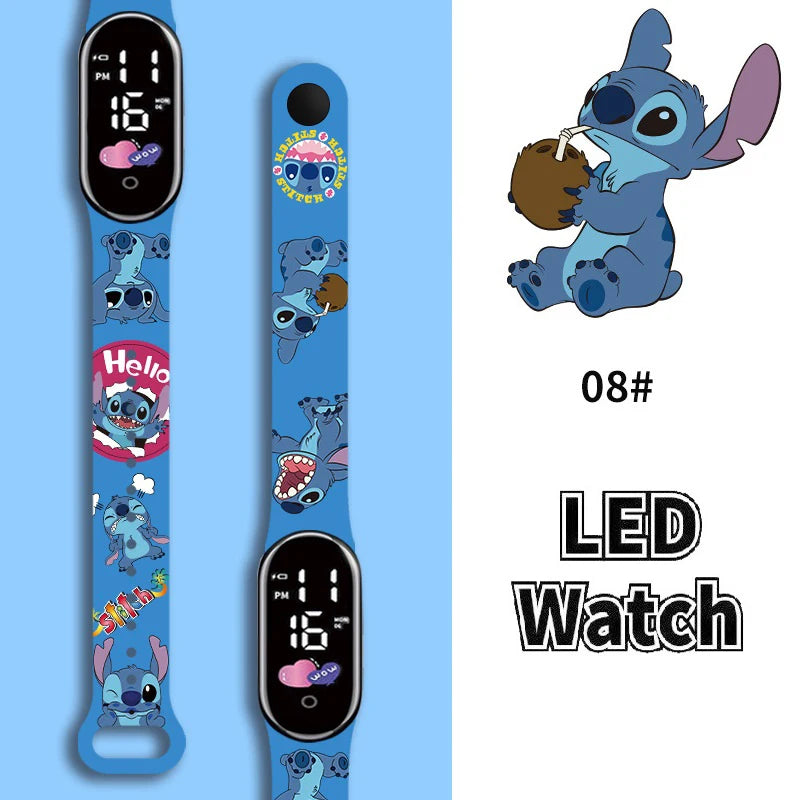 Montres Stitch et Angel Tactile pour Enfant