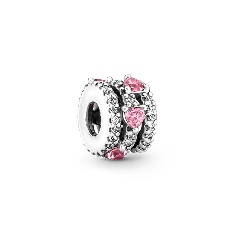 Charms Série Rose en Argent 925