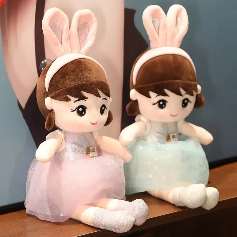 Poupée en Peluche oreilles de Lapin