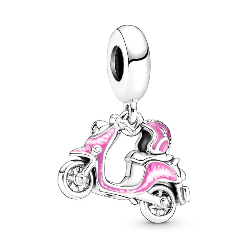 Charms Série Rose en Argent 925