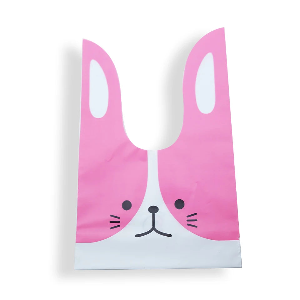 Lots of Plastic Cookie or Candy Bags for Easter Party
