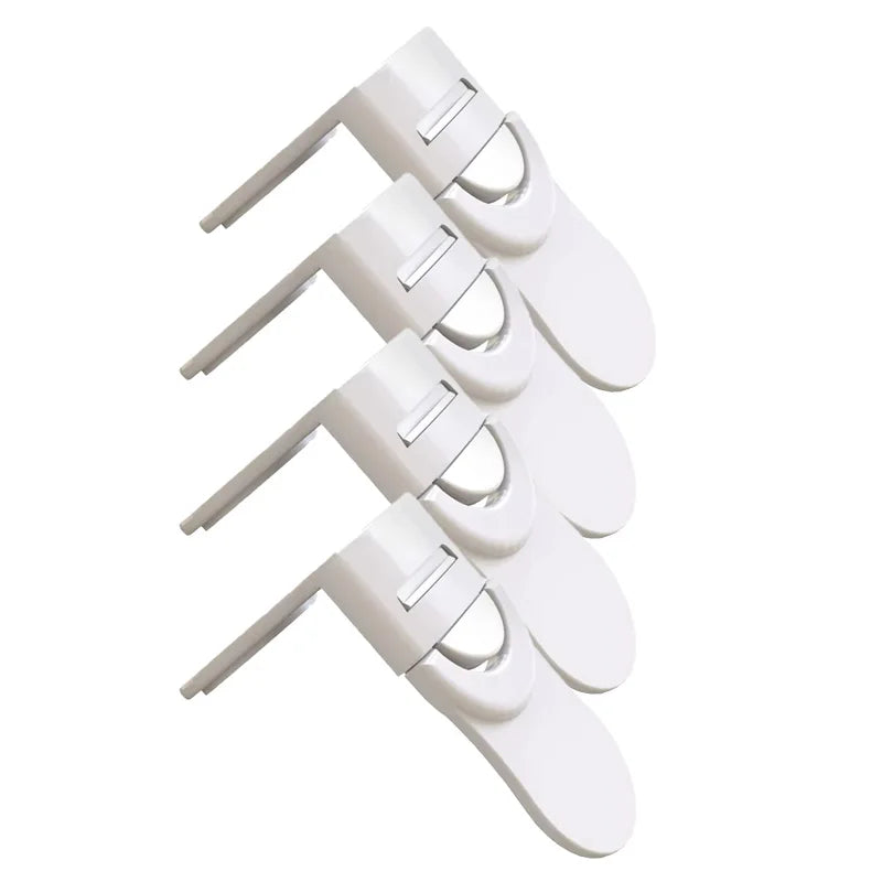 Safety lock for drawers and furniture doors with quick fixing