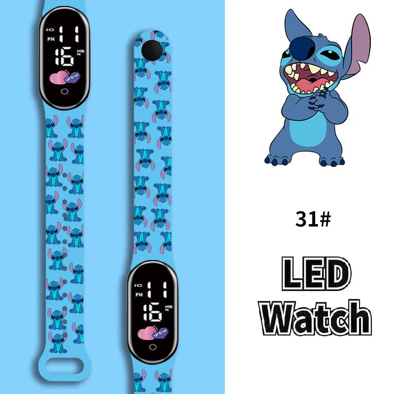 Montres Stitch et Angel Tactile pour Enfant