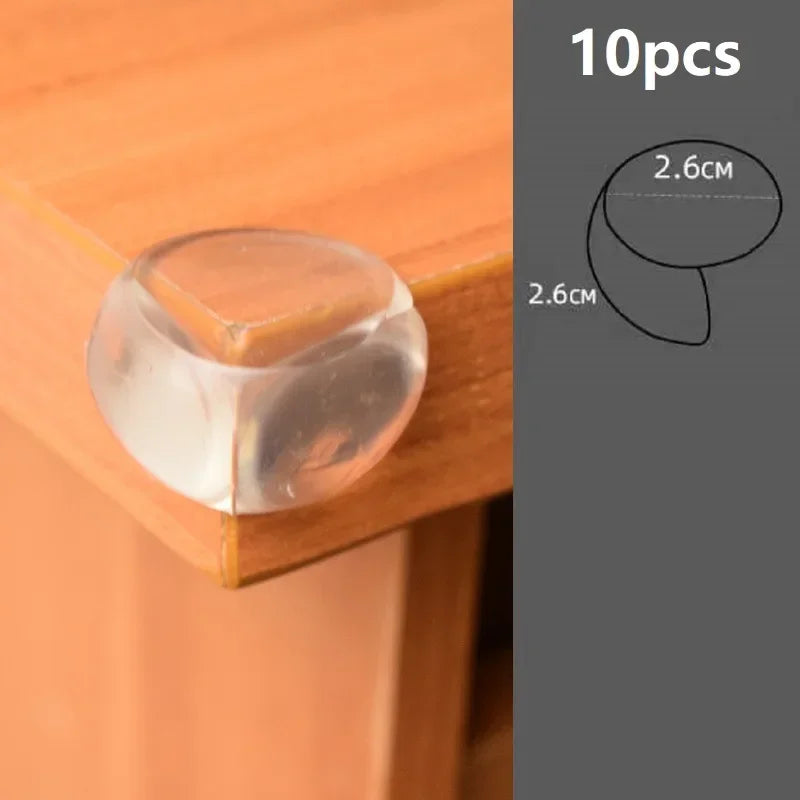 Silicone protectors for table corners