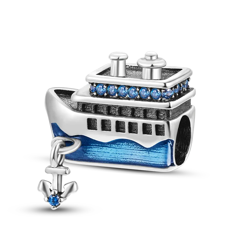 Charms Série Bleue en argent 925
