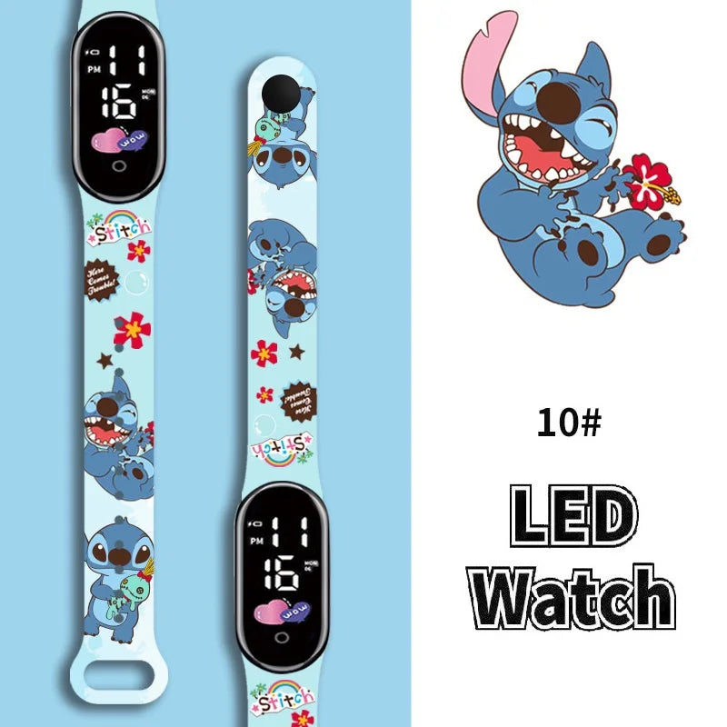 Montres Stitch et Angel Tactile pour Enfant