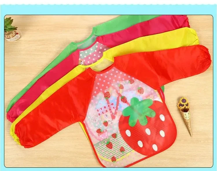 Waterproof bib apron for babies