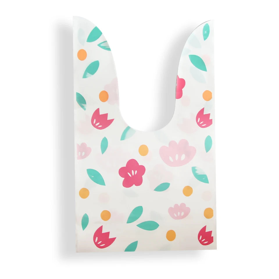 Lots of Plastic Cookie or Candy Bags for Easter Party