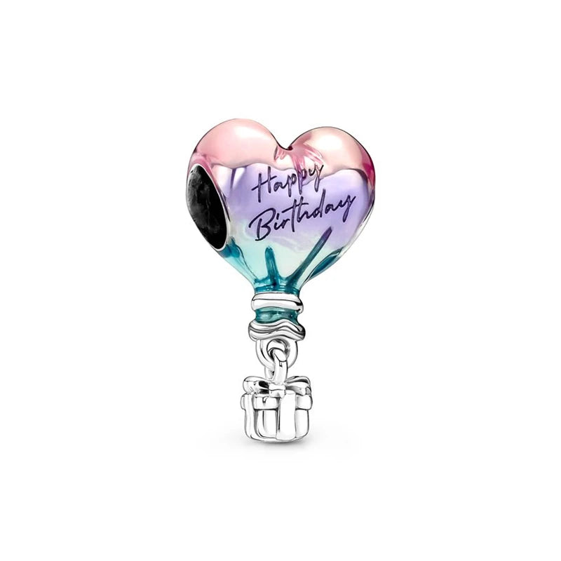 Charms Série Rose en Argent 925