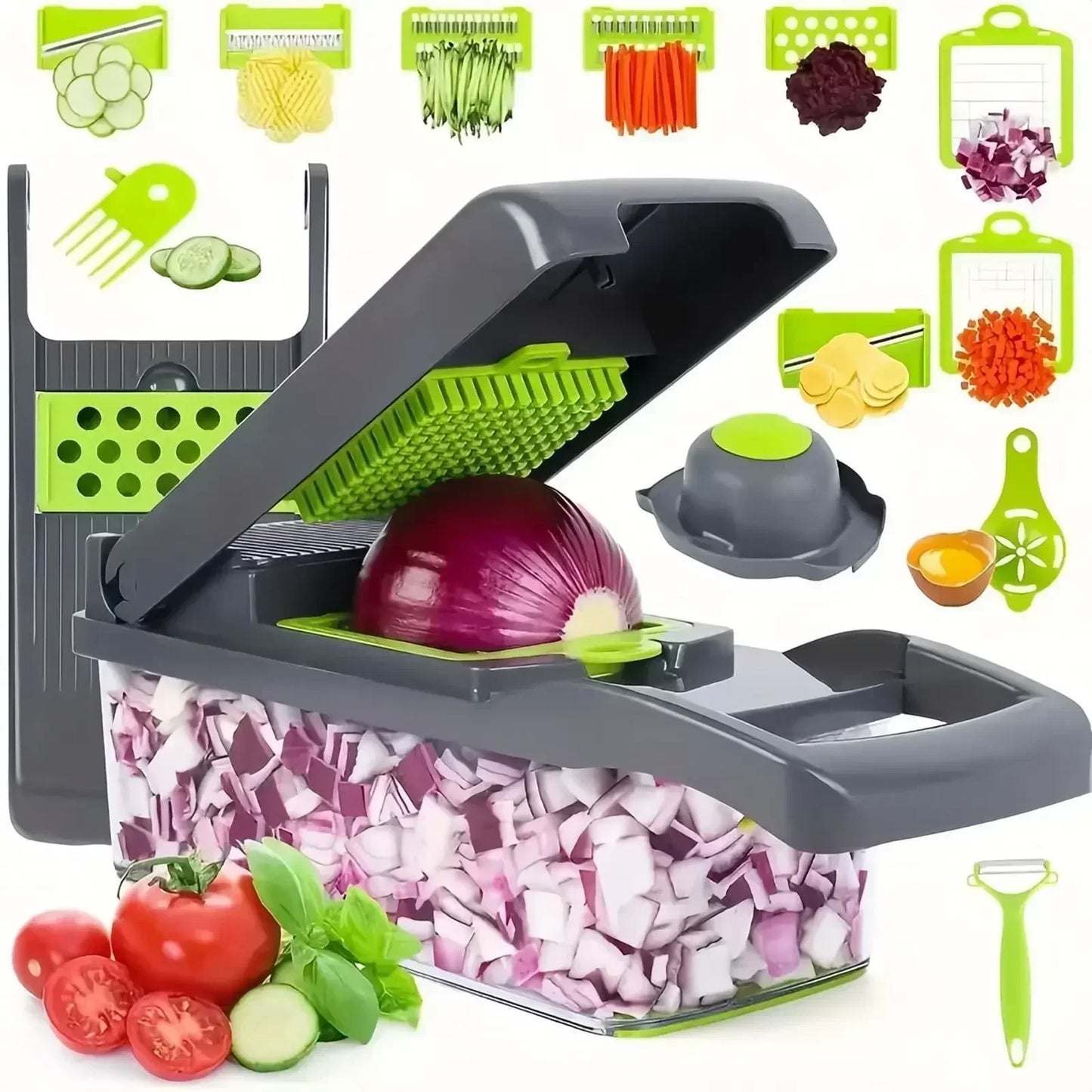 Multi-function vegetable slicer