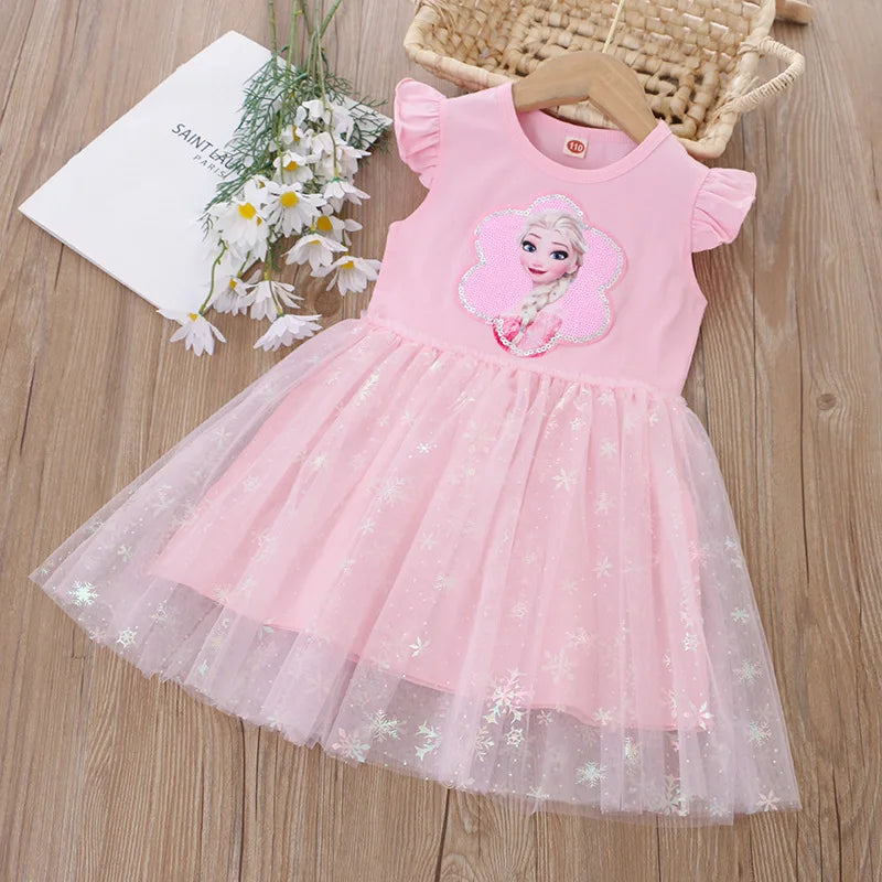 Robe d'Été Motif Princesse