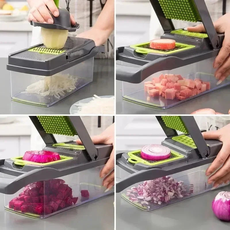 Multi-function vegetable slicer