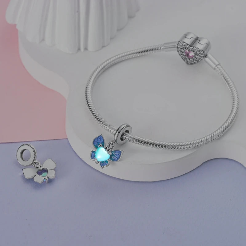Charms Série Bleue en argent 925