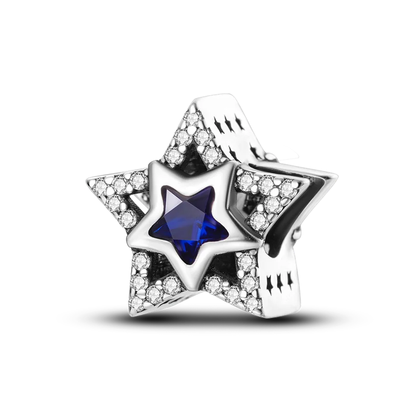 Charms Série Bleue en argent 925