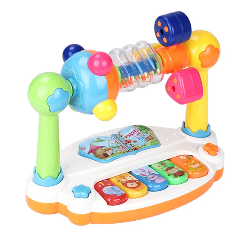 Rotating Baby Musical Keyboard with Light Sound
