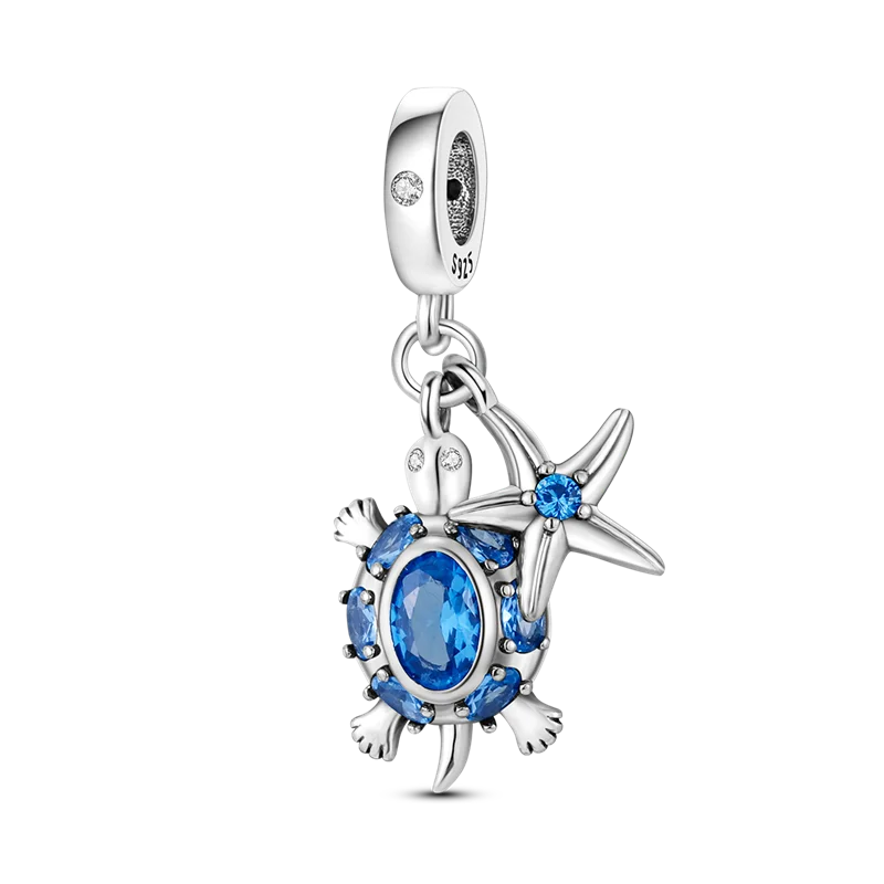 Charms Série Bleue en argent 925