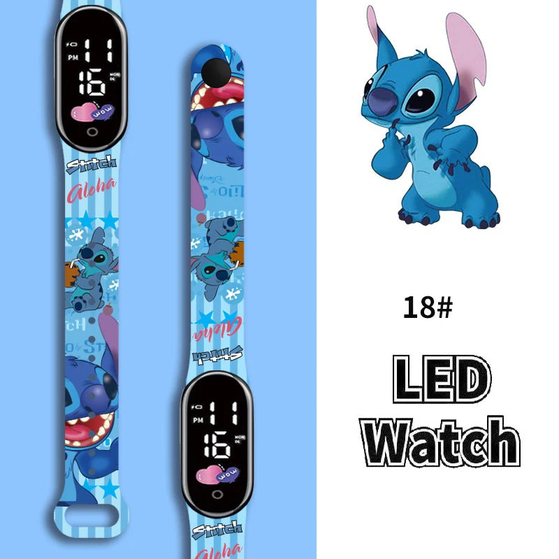Montres Stitch et Angel Tactile pour Enfant