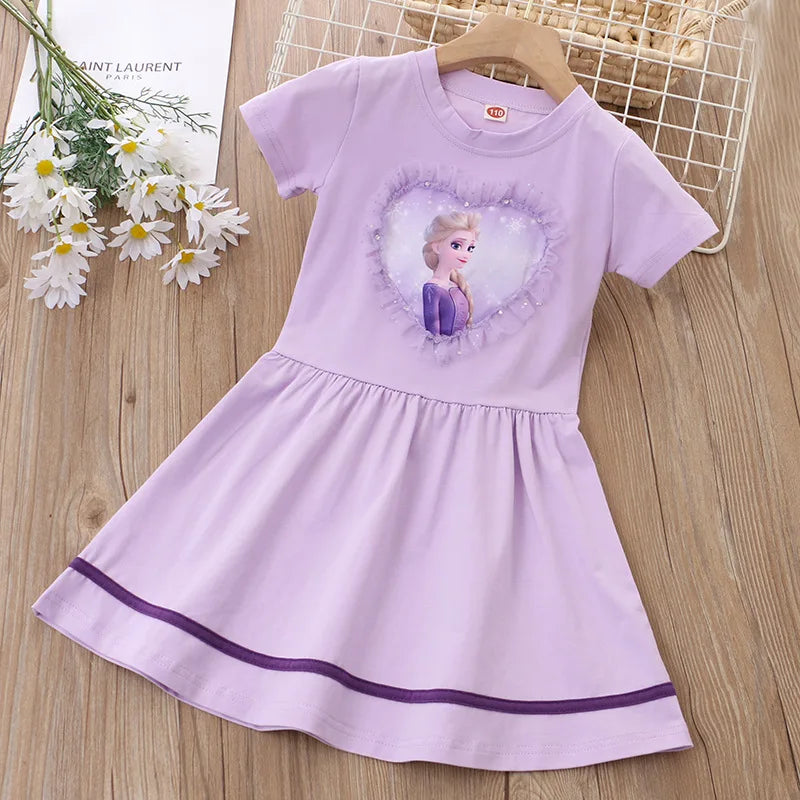 Robe d'Été Motif Princesse