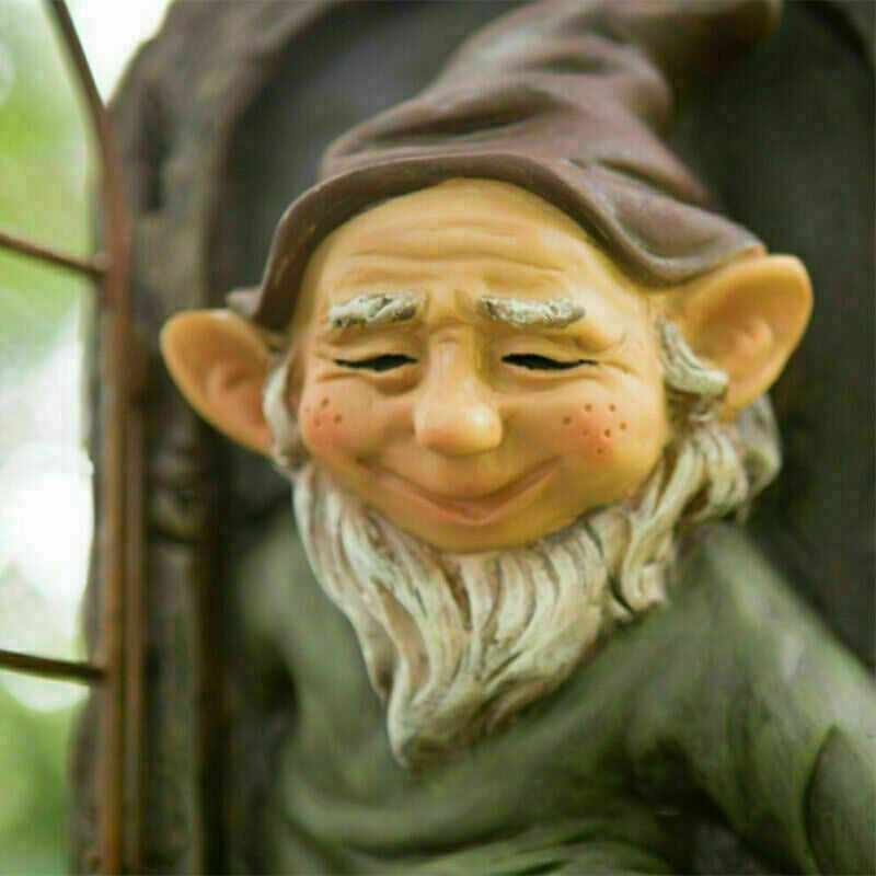 Statue Nain de Jardin effet 3D
