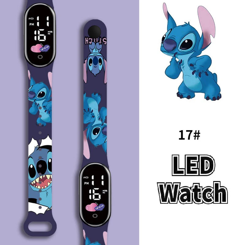 Montres Stitch et Angel Tactile pour Enfant