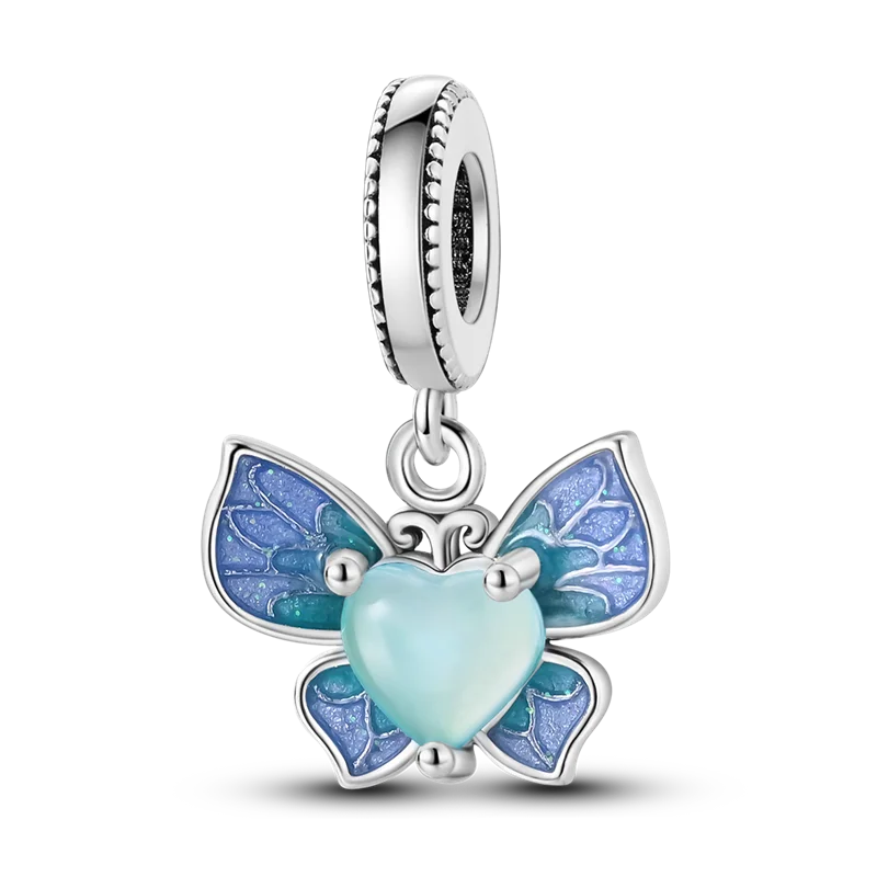 Charms Série Bleue en argent 925