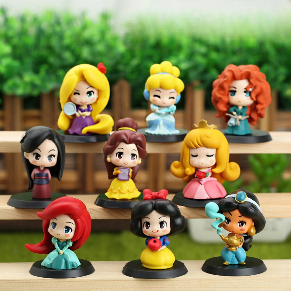Figurines de Princesses Kawaii