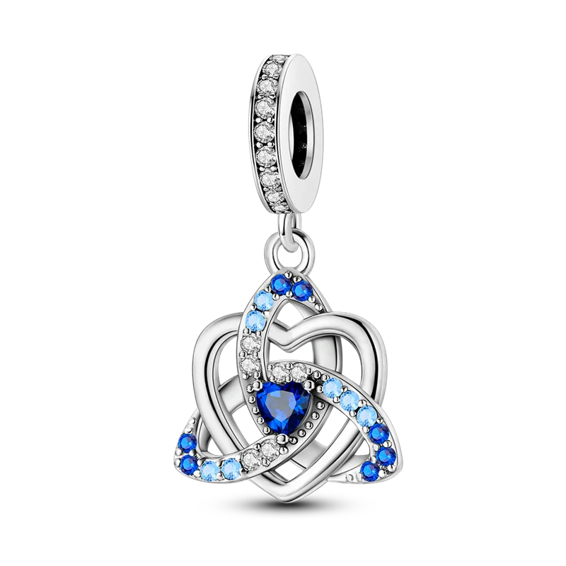 Charms Série Bleue en argent 925