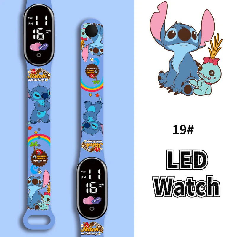Montres Stitch et Angel Tactile pour Enfant