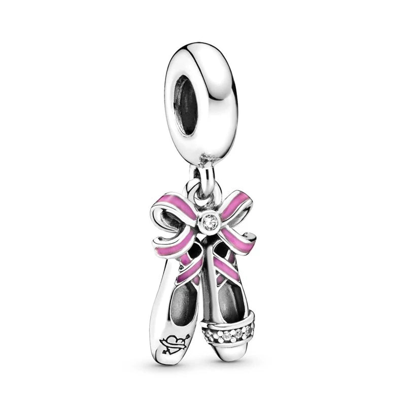 Charms Série Rose en Argent 925