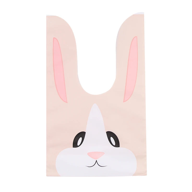 Lots of Plastic Cookie or Candy Bags for Easter Party